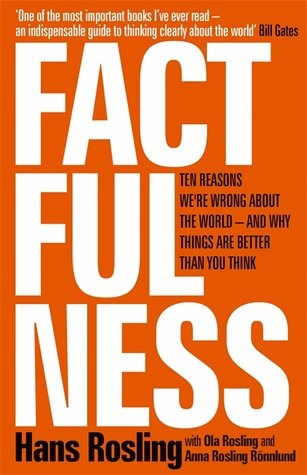 Cover of Factfulness by Hans Rosling.