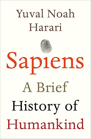 Cover of A Brief History of Humankind by Yuval Noah Harari.